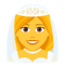 Woman with Veil emoji on Emojione
